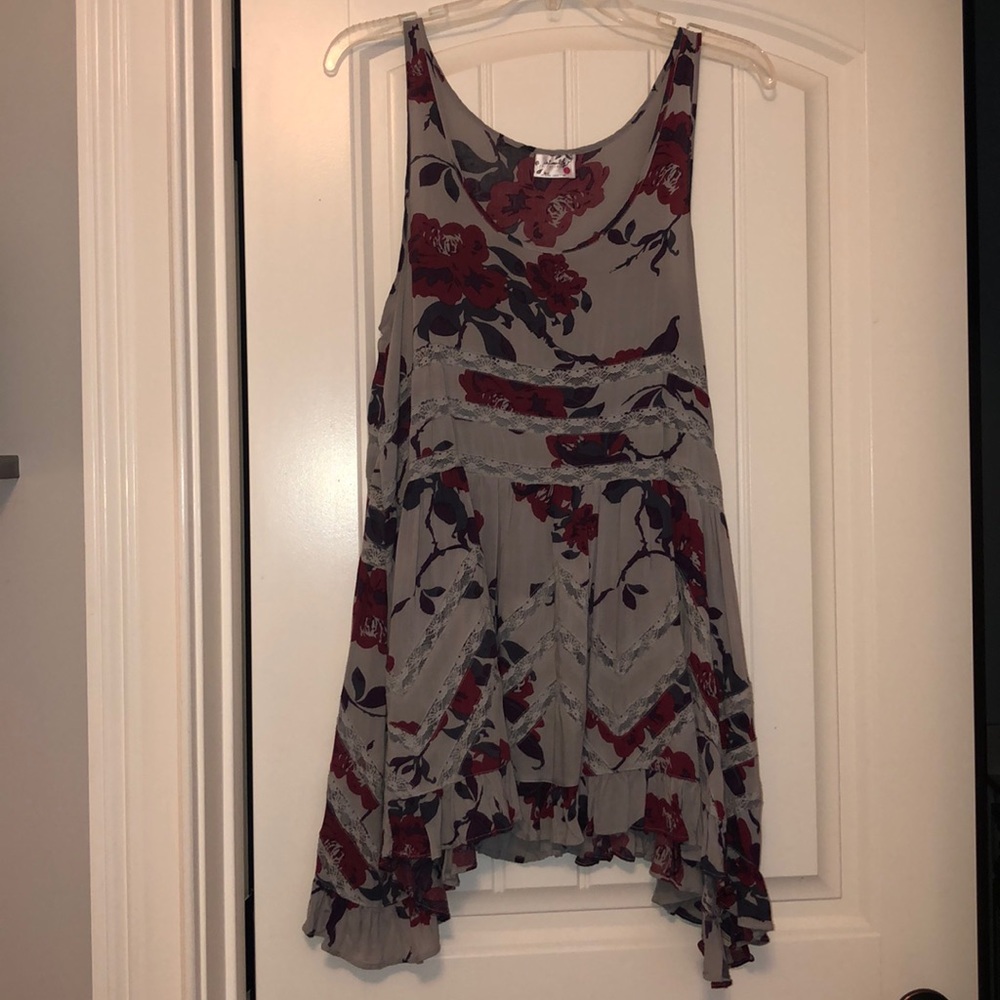 Floral Free People Slip